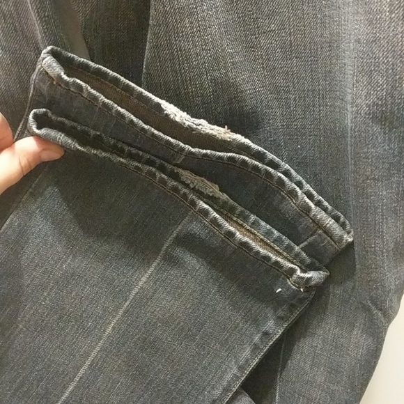 7 for All Mankind Jeans 32 bootcut dark jeans EUC - Picture 6 of 9